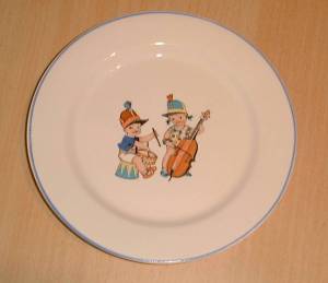 1930's Childs plate