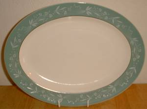 Ovall Meat Plate 11.5"