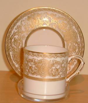Coffee Can and Saucer